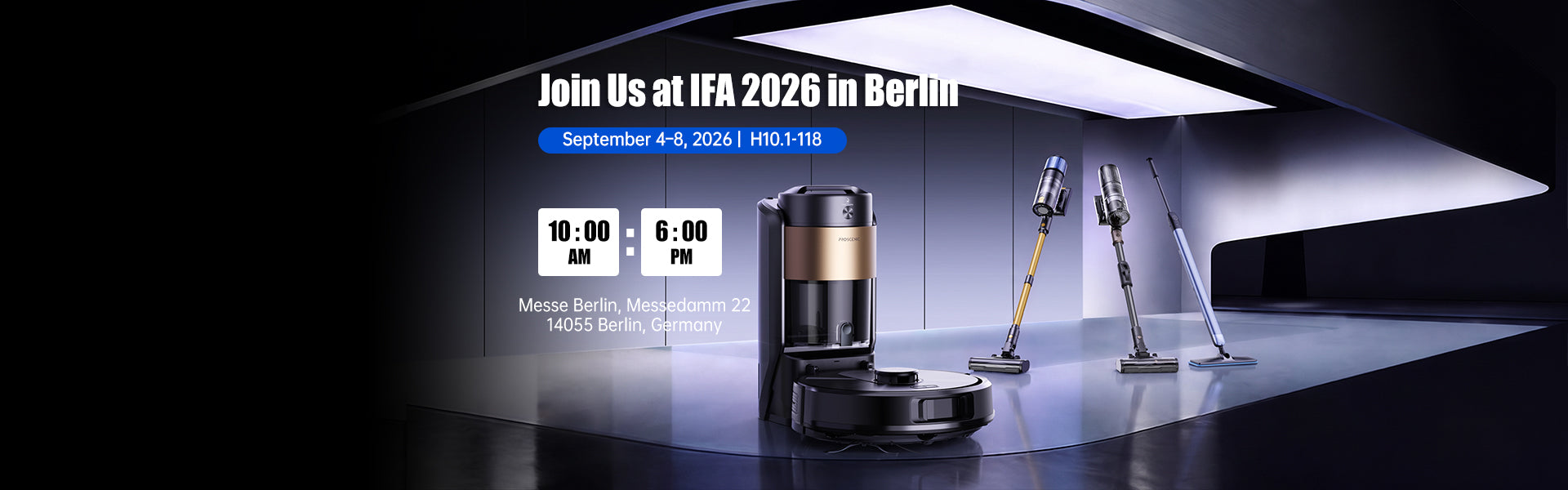 Meet Proscenic at IFA 2026: Discover What’s Next in Smart Home Innovation