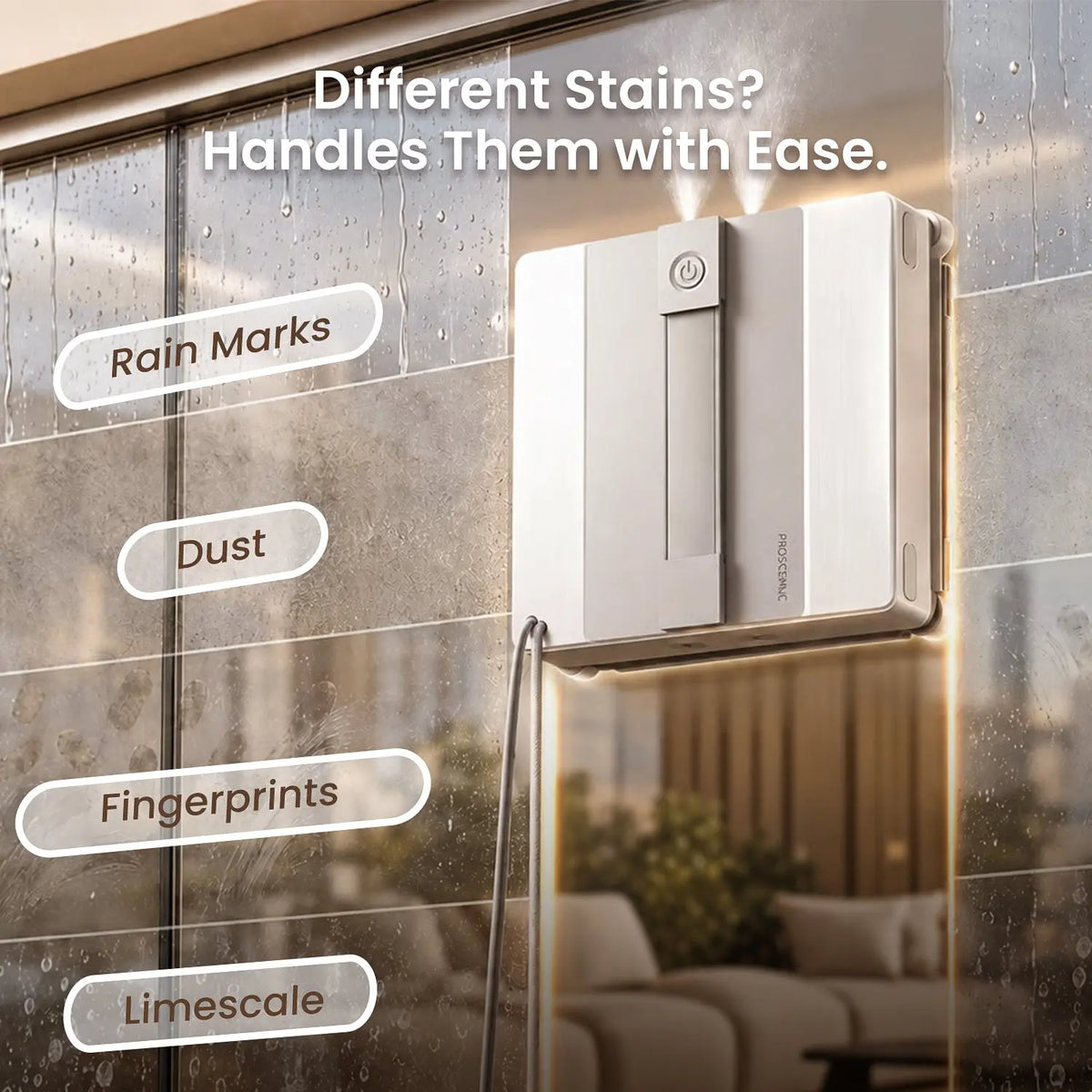 Proscenic W10 Pro Fensterputzroboter