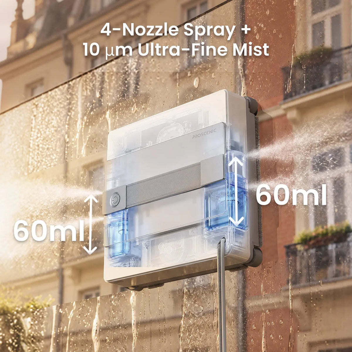 Proscenic W10 Pro Fensterputzroboter