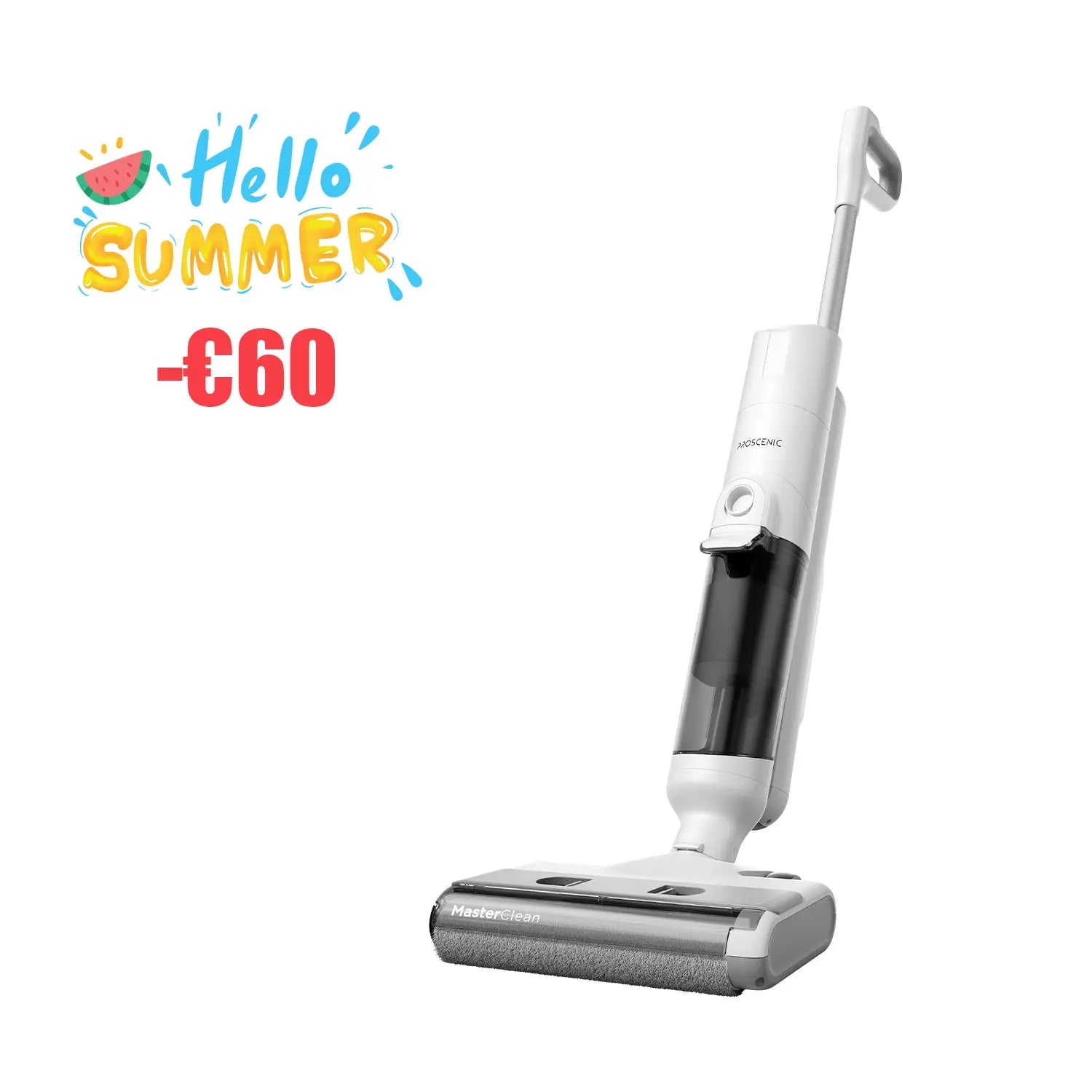 Proscenic F10 Ultra Wet Dry Vacuum | Self-Cleaning & Edge Cleaning