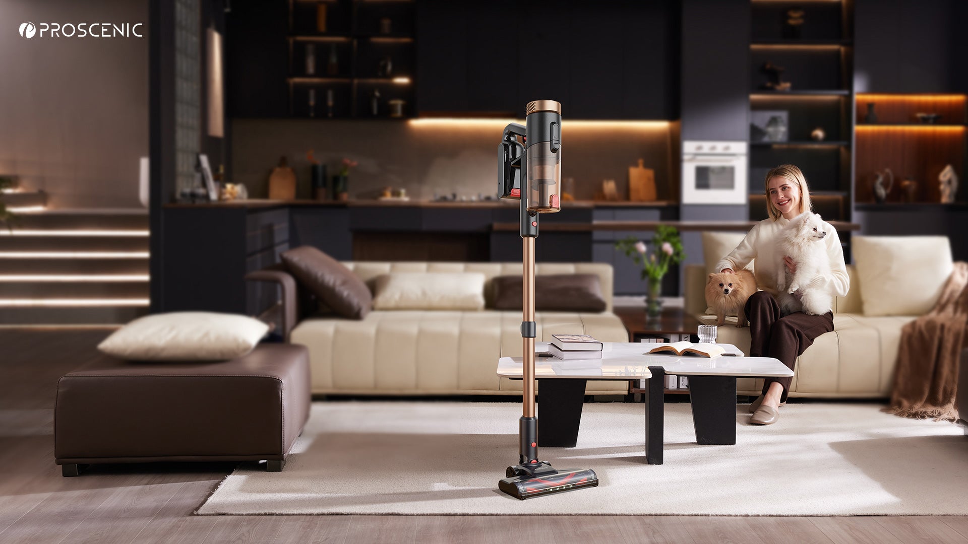 Load video: Proscenic P11 Ultra Cordless Vacuum/450W/50KPa/50Min