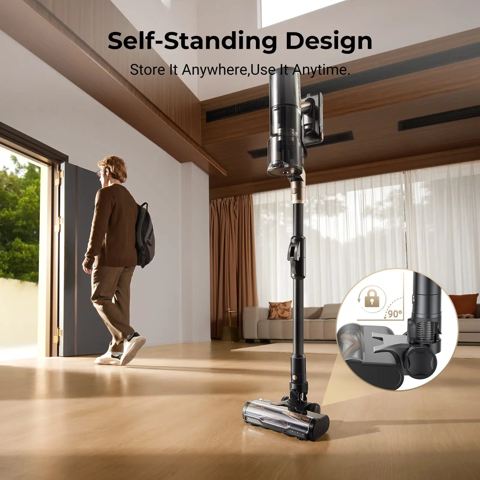 (Pre-Sale) New Arrival Cordless Vacuum -- Proscenic P20 OnePass