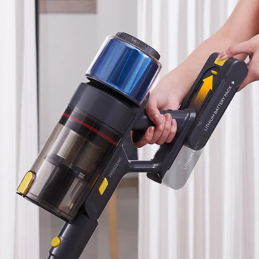 Proscenic P15 Cordless Vacuum 70-Minute Max Runtime Detachable Battery