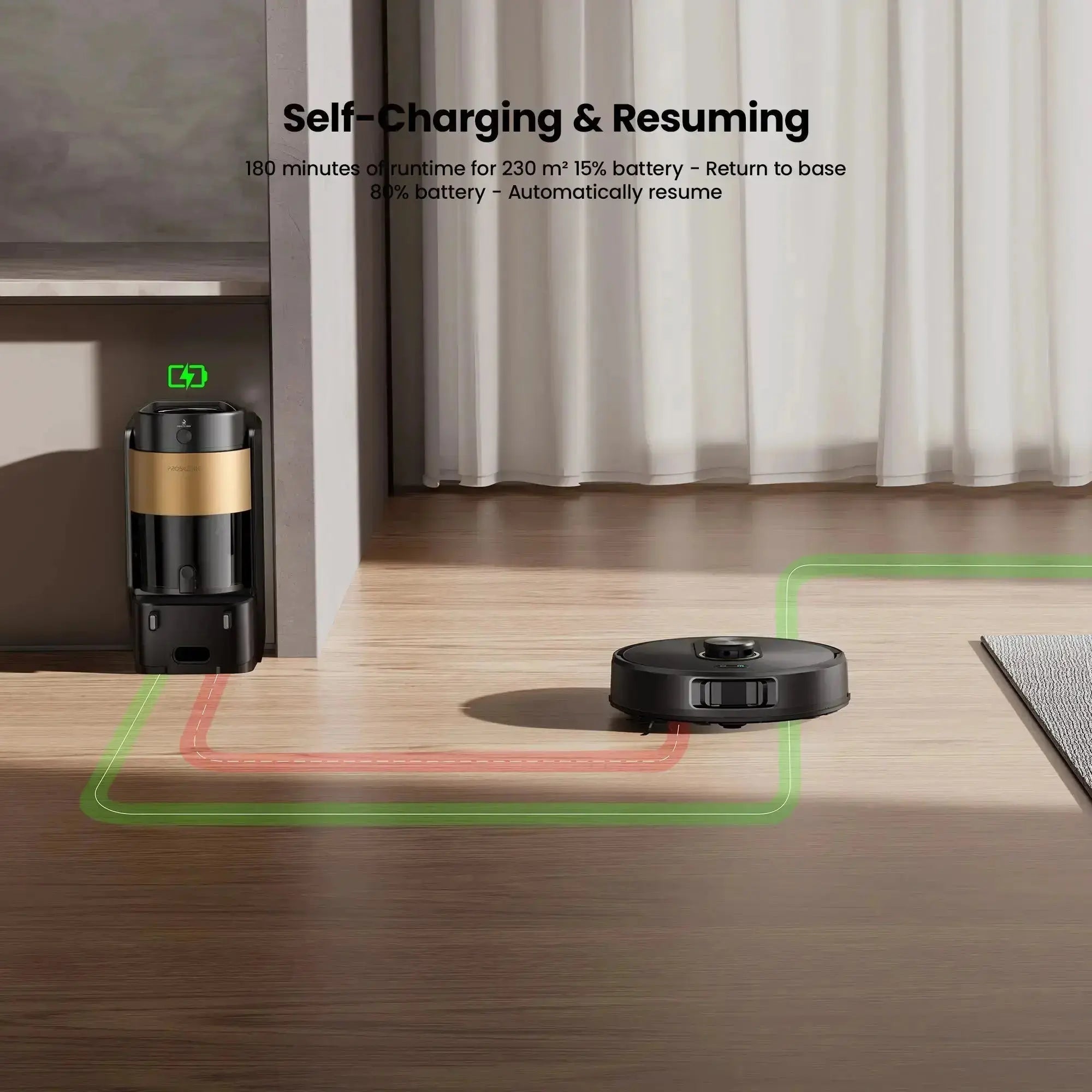 New Arrival - Proscenic Q20 Plus Robot Vacuum