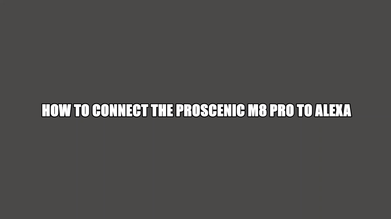 How to connect the Proscenic M8 Pro to Alexa