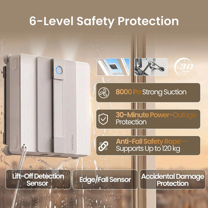 Proscenic W10 Pro Fensterputzroboter