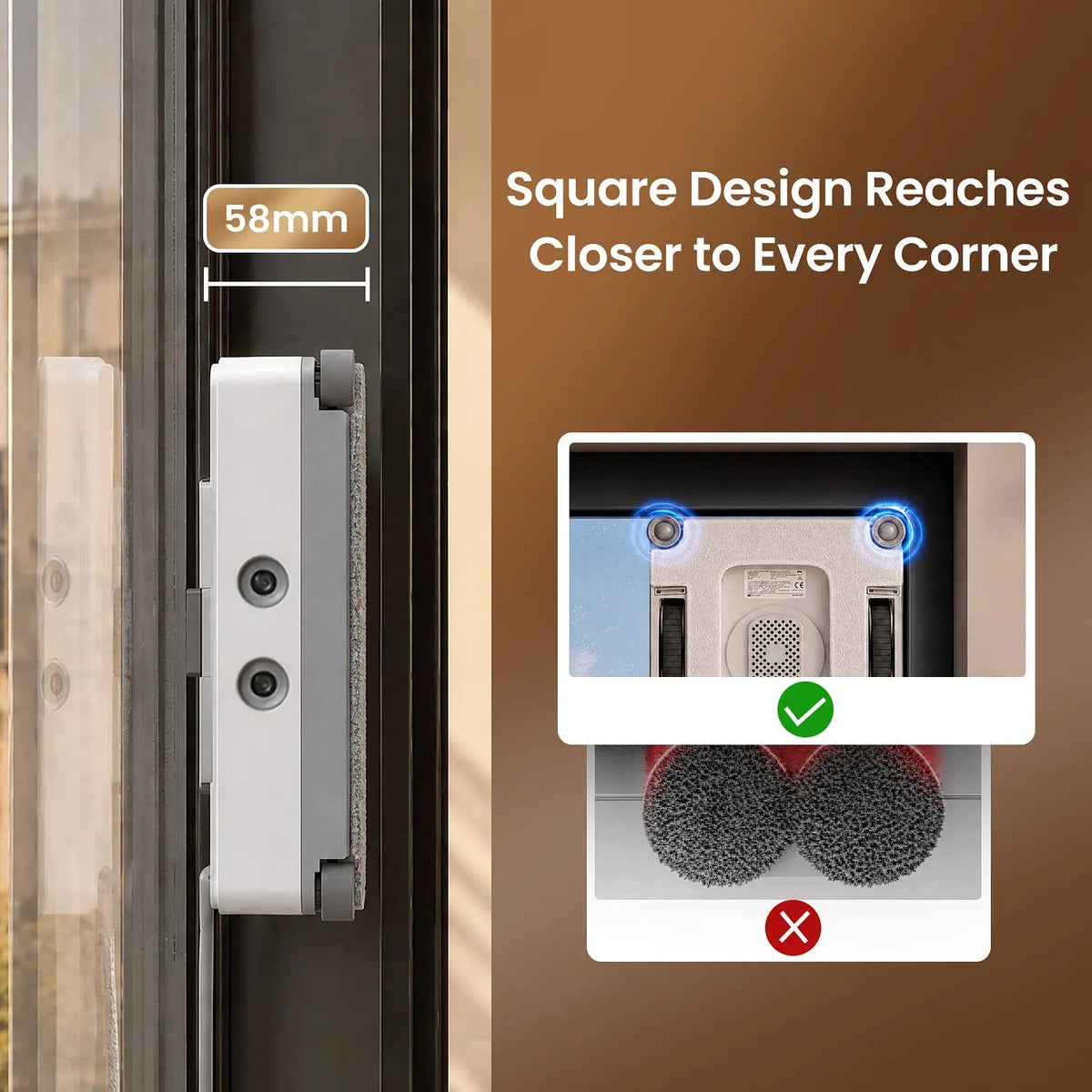 Proscenic W10 Pro Fensterputzroboter