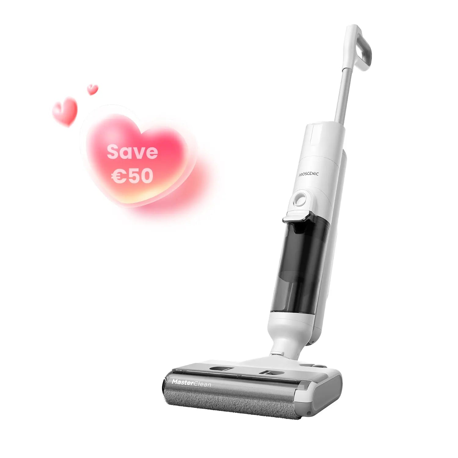 Proscenic F10 Ultra Wet Dry Vacuum Cleaner & Mop | 3-in-1 Floor Washer