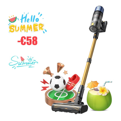 Proscenic P15 Cordless Vacuum Cleaner | 55kPa Suction, 70min Runtime