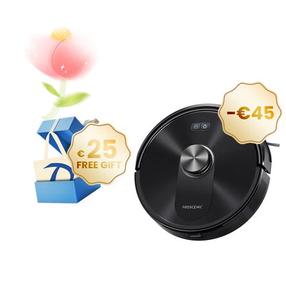 Proscenic Q10 Robot Vacuum and Mop | 8000Pa Suction & dToF Navigation