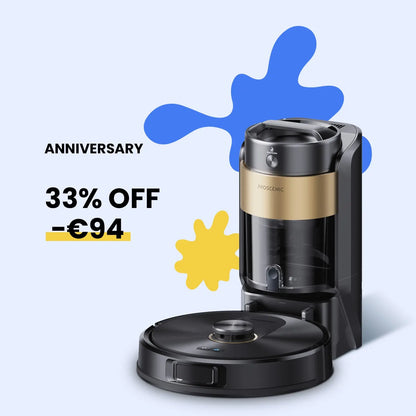 Proscenic Q20 Plus Robot Vacuum | Σταθμός αναρρόφησης και αυτόματης εκκένωσης 10.000 Pa
