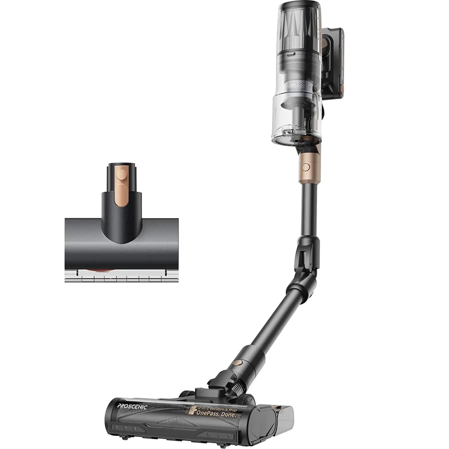 Official Proscenic P20 Mite Removal Brush | Deep Bed Cleaning