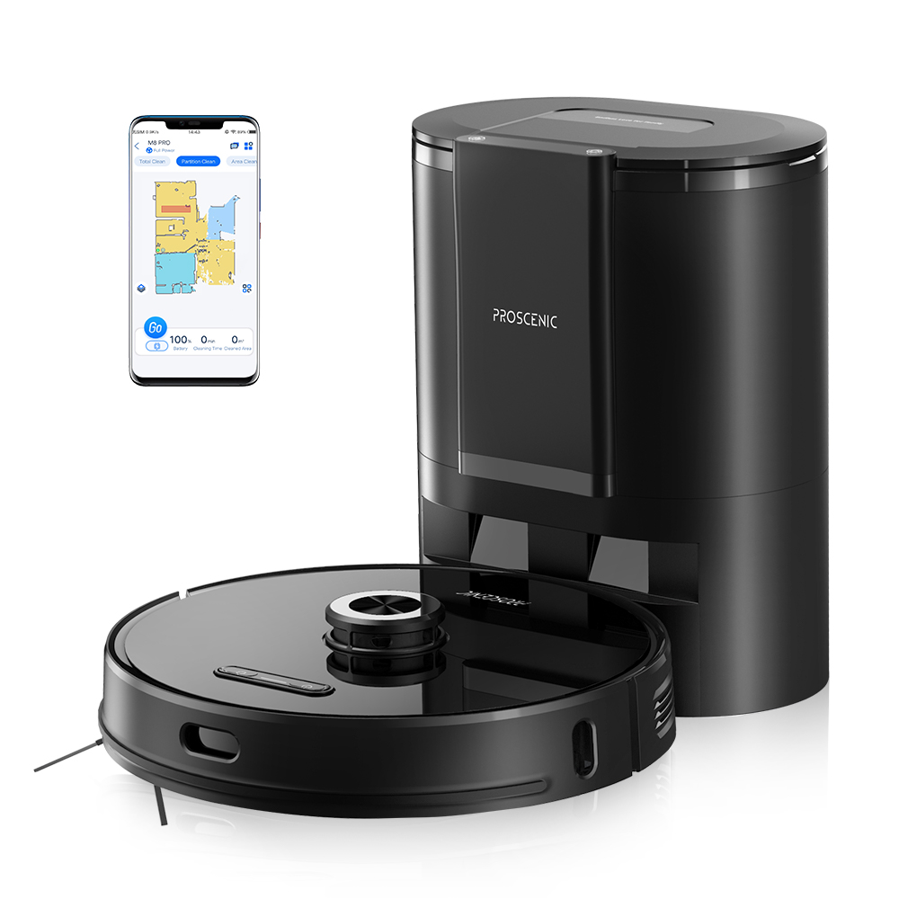 Proscenic 850t robot aspirador y fregasuelos cheap