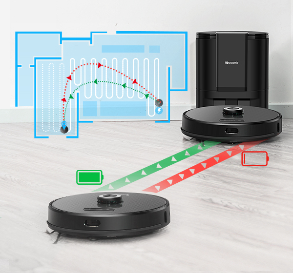 M8 PRO robot aspirador