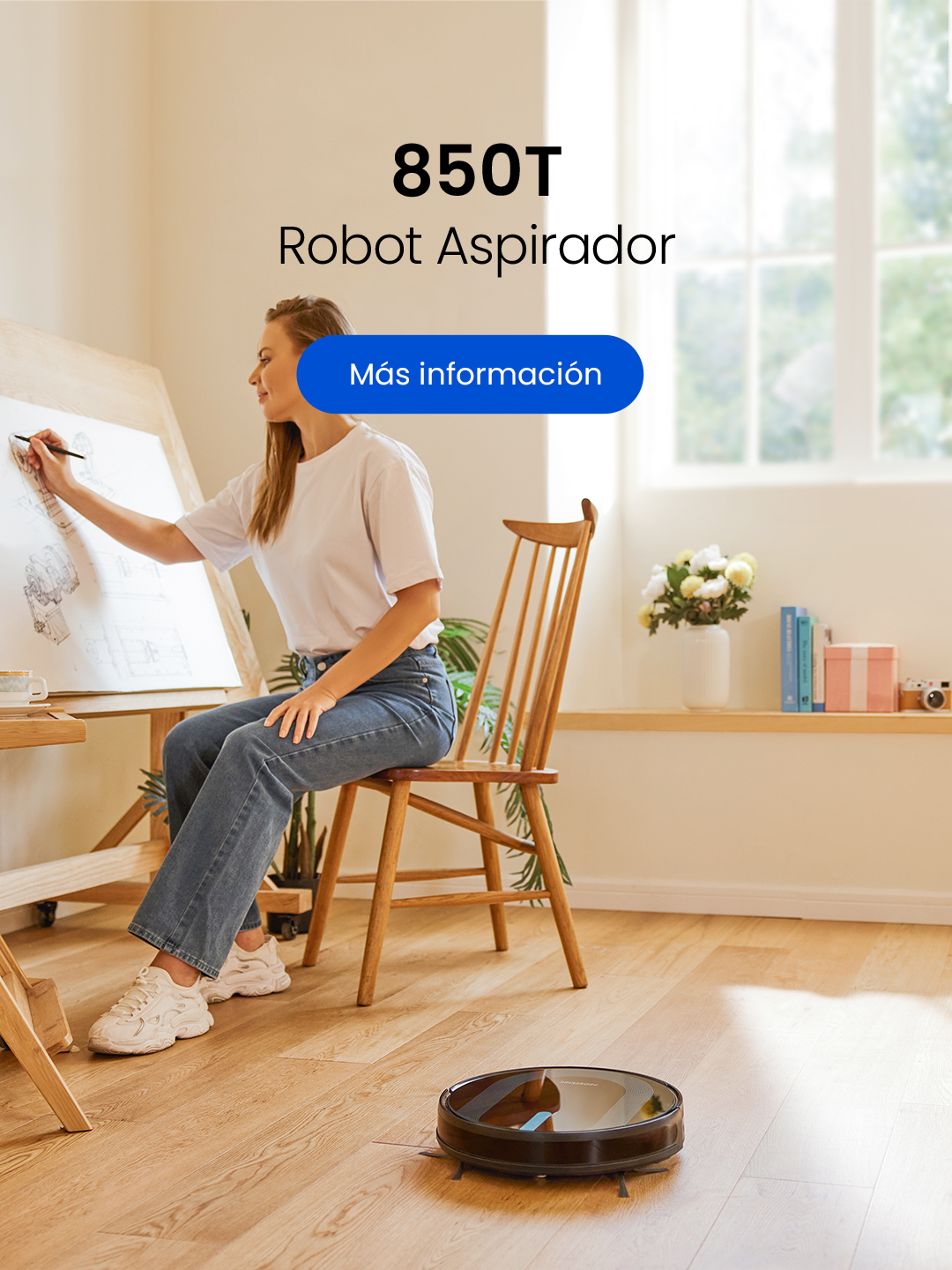 850t robot aspirador