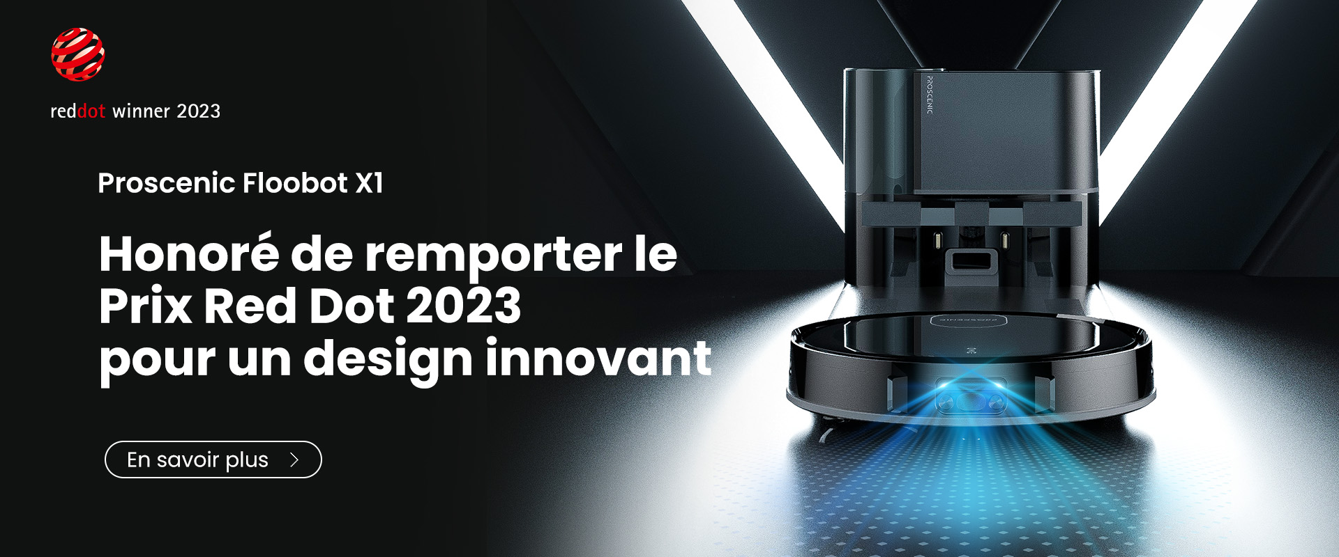 Proscenic Floobot X1 remporte le prestigieux Red Dot Award pour son design innovant