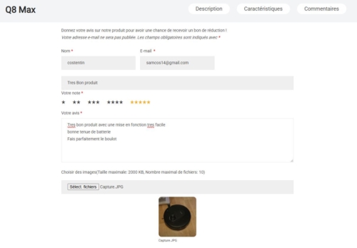 Q8 Max photo review