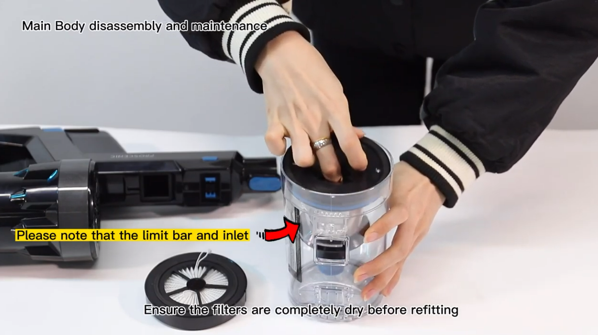 How To Disassemble and Maintain the Main Body