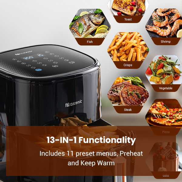 Proscenic T22 Smart Electric Air Fryer Oil-Free Non-stick 5L