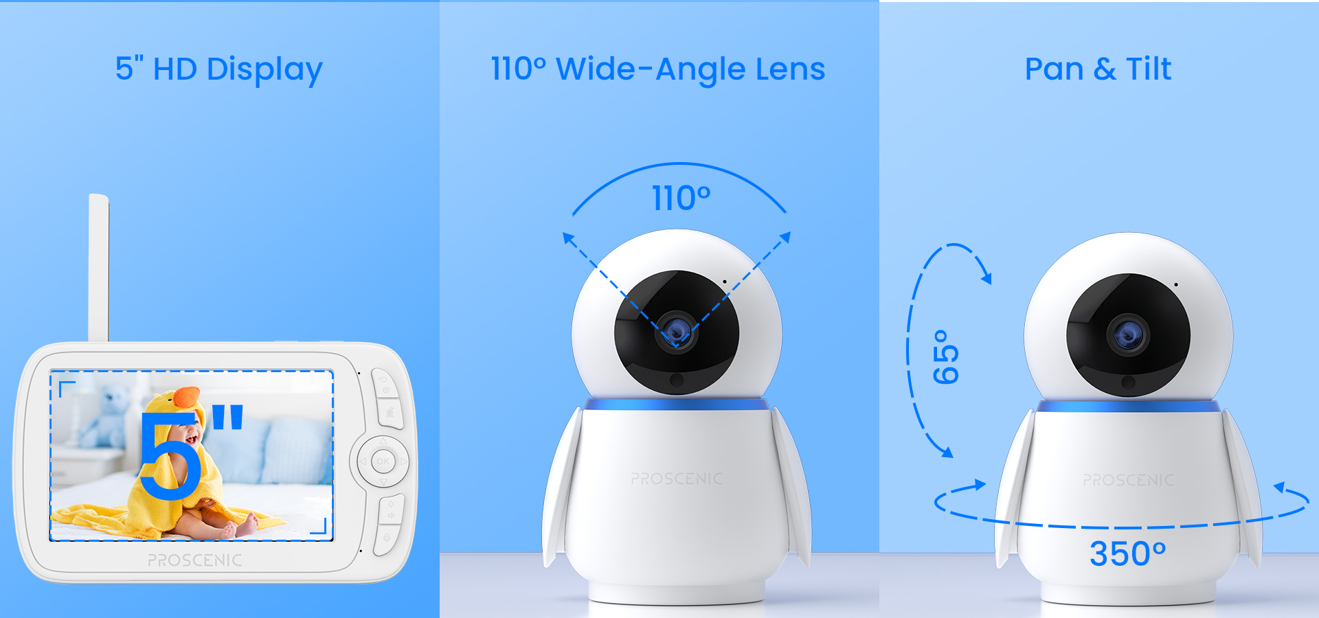 Proscenic babymonitor BM300