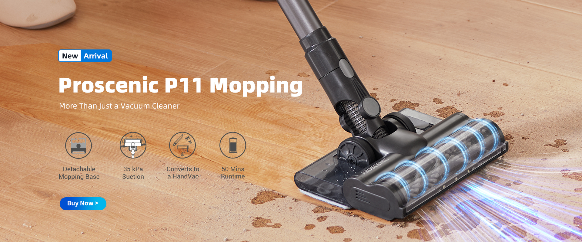 Review: Proscenic launches the P11 Mopping 2-in-1 vacuum cleaner
