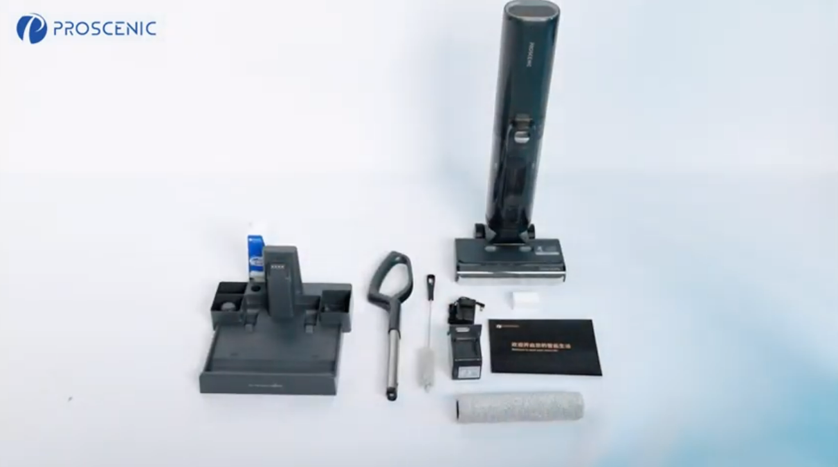 Unbox Proscenic WashVac F20 Cordless Wet Dry Vacuum Cleaner