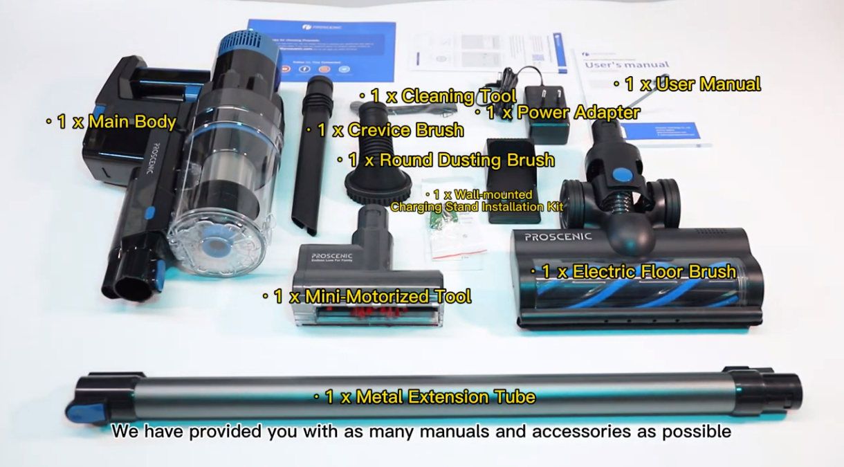 Proscenic P11 Smart Vacuum Cleaner User Manual