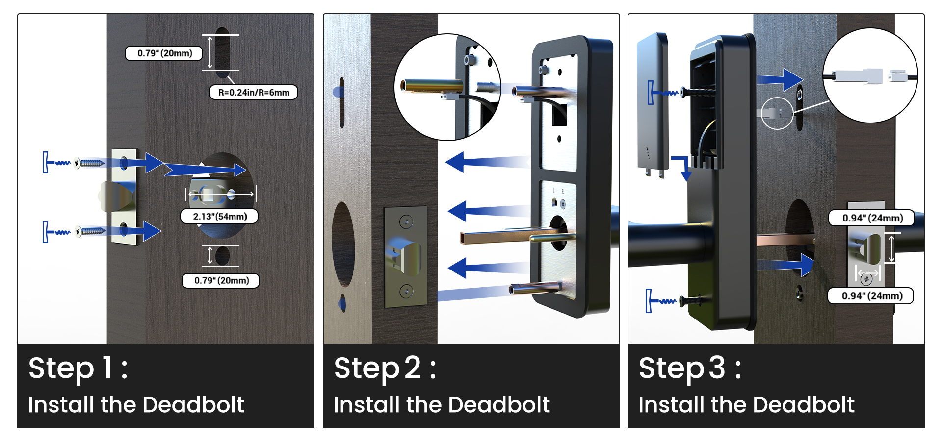 How to Install Proscenic L40 Smart Lock