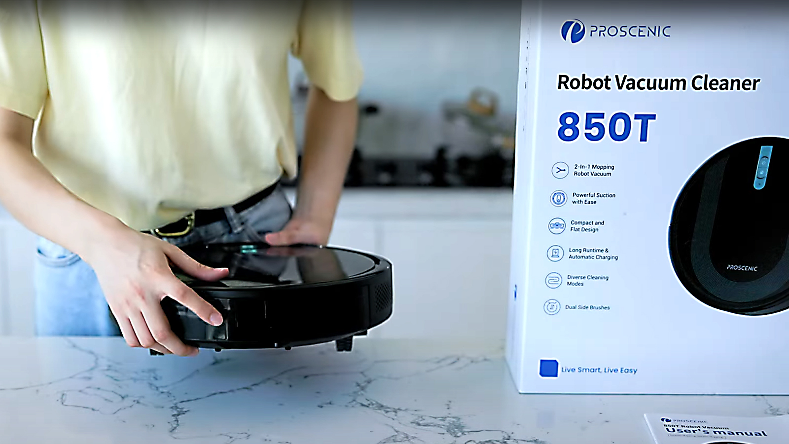 How to Use Proscenic 850T Robot Vacuum